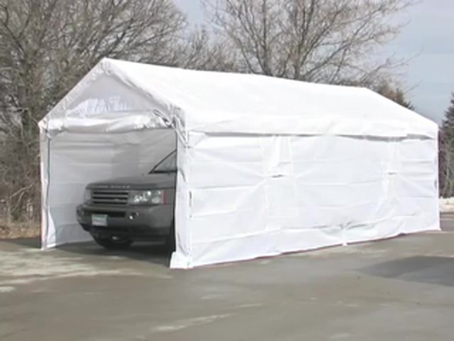 MAC Sports&reg; 10x20' Shelter / Garage Silver - image 3 from the video